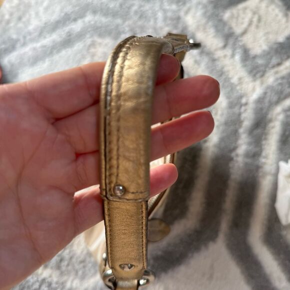 Coach Penelope Shantung Textured Signature Fabric Mini Hobo - Picture 7 of 15